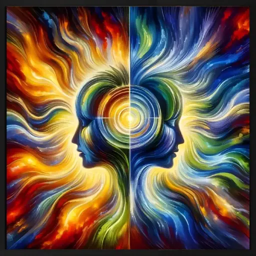 Duality of Light and Mind